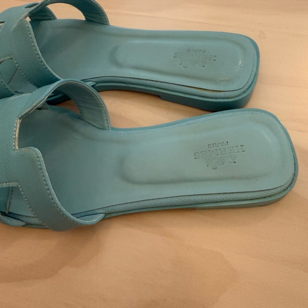 Blue Women's Sandals - Picture 4 of 6